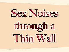 薄い壁を通して音を大声でセックス