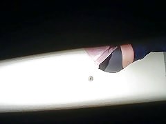 本当の隠されたカム!変更する成熟ブルネット